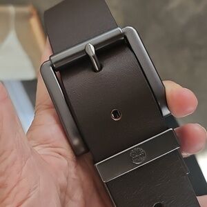 New Men's Reversible Leather Cut-To-Fit Belt 32”–44” Brown Black